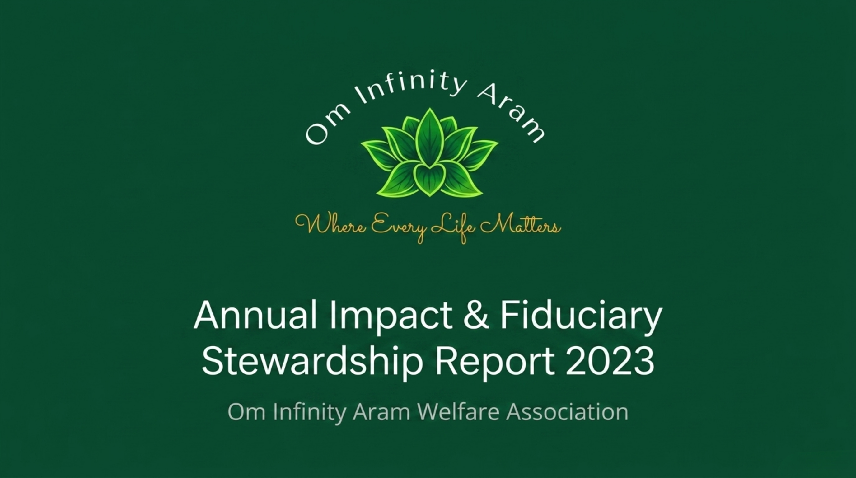 Annual Report 2023 cover
